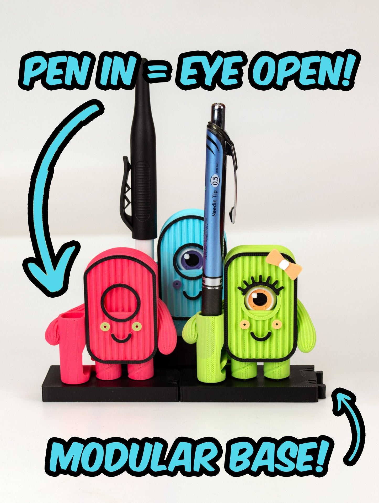 Lustiger Stiftehalter – In vielen Farben erhältlich!