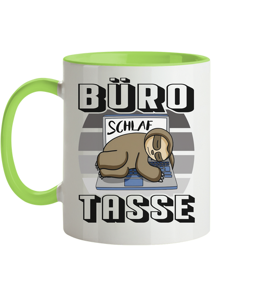 Büro Tasse - Tasse zweifarbig