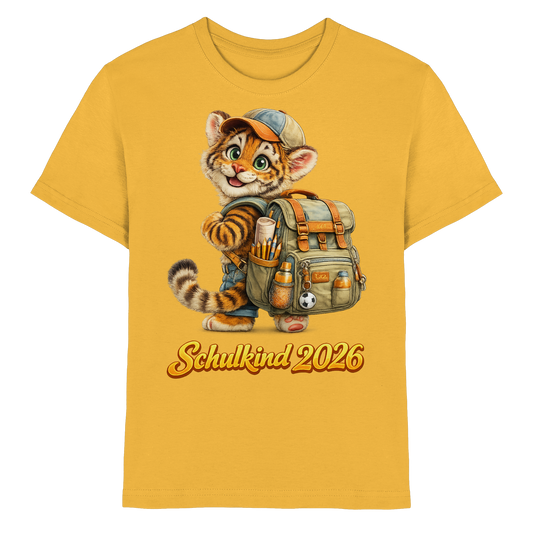 Schulanfang 2026: Der Tigerkind - Kids Premium Shirt