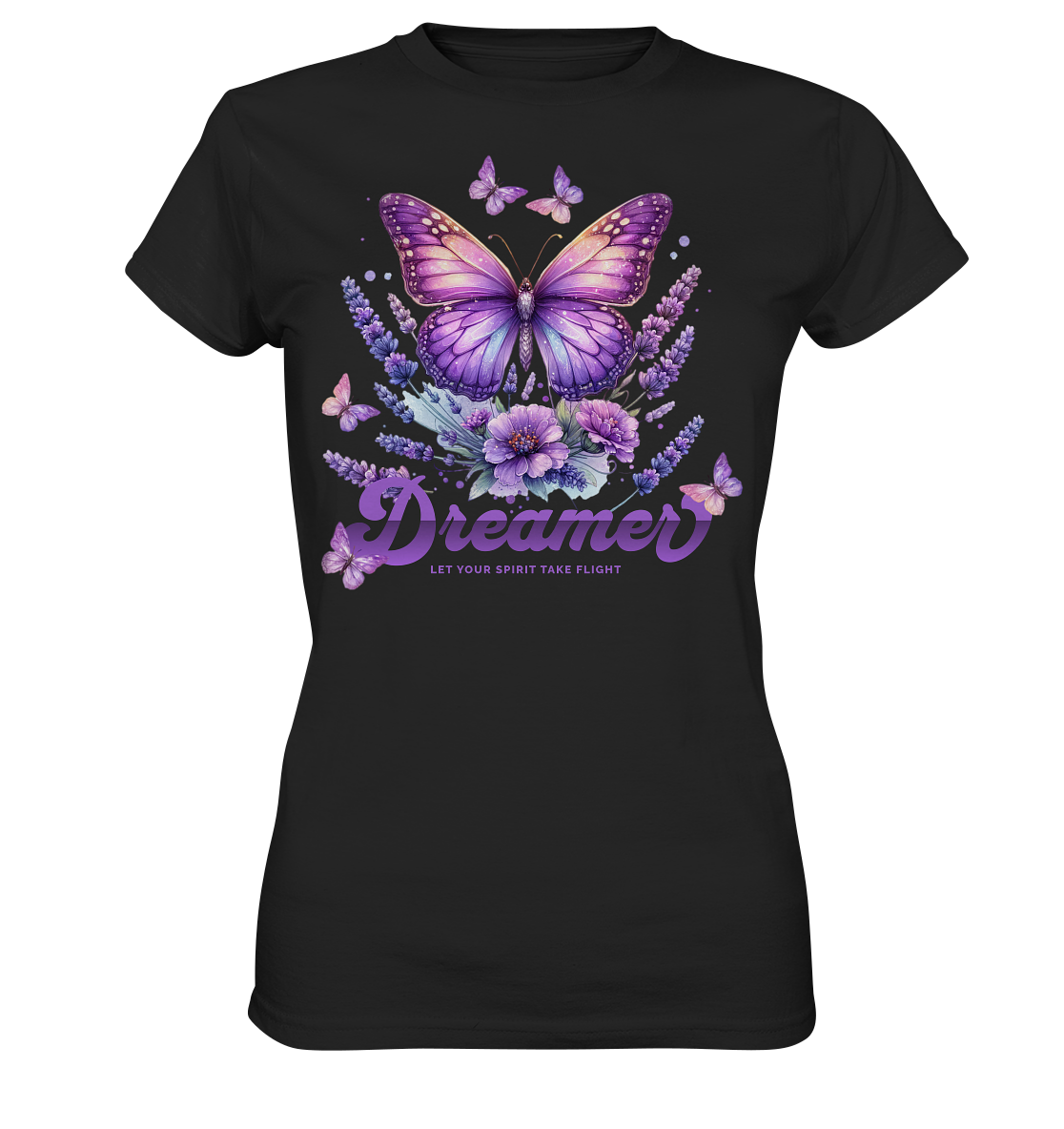 Dreamer Schmetterling - Ladies Premium Shirt