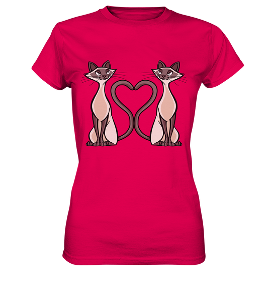 Katzen Shirt - Ladies Premium Shirt