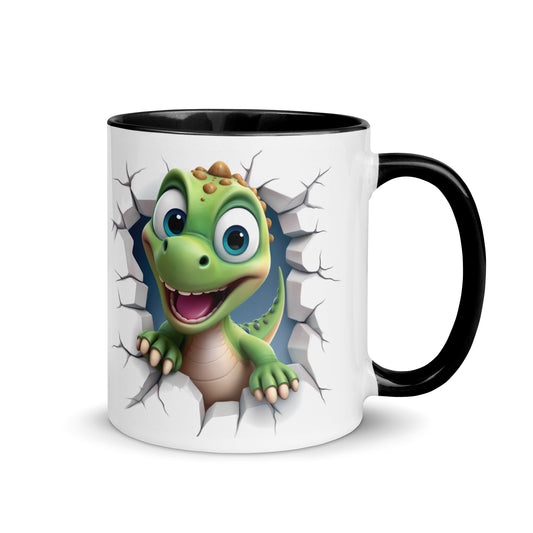 Kleiner süsser grüner Dino