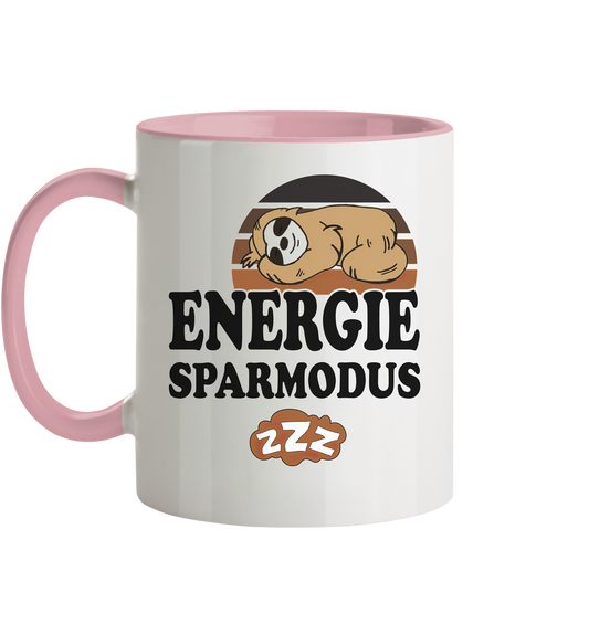 Energie Sparmodus - Tasse zweifarbig