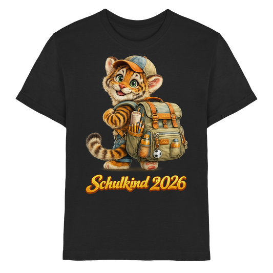 Schulanfang 2026: Der Tigerkind - Kids Premium Shirt