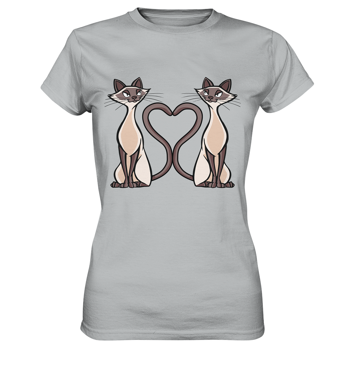 Katzen Shirt - Ladies Premium Shirt