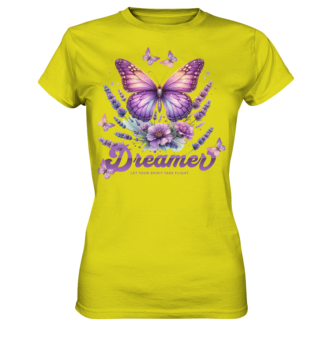 Dreamer Schmetterling - Ladies Premium Shirt
