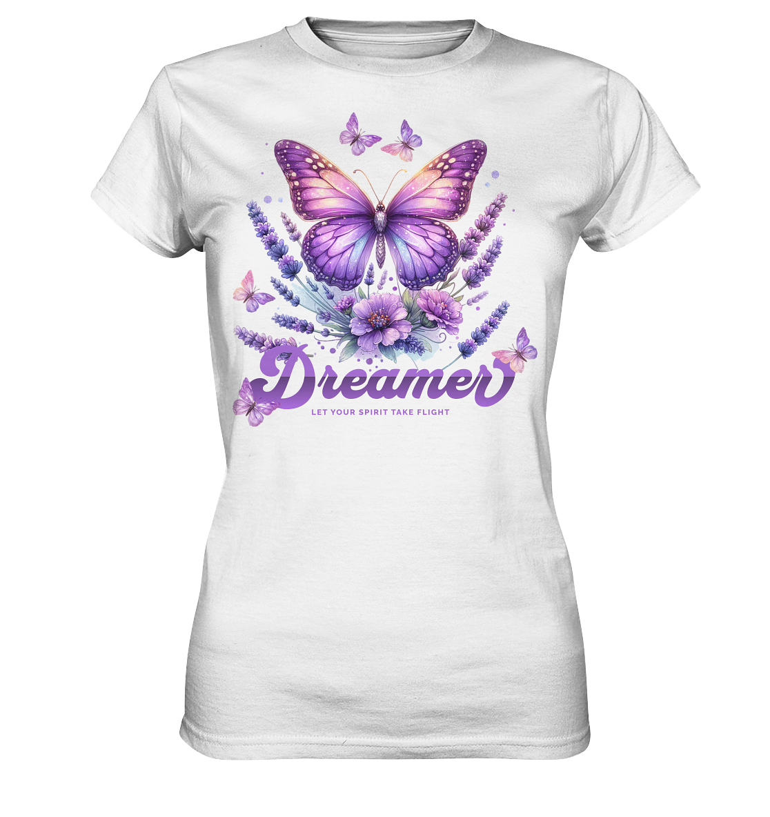 Dreamer Schmetterling - Ladies Premium Shirt