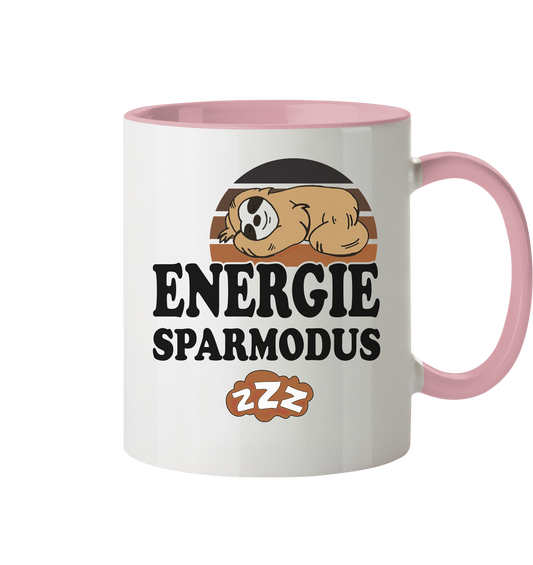 Energie Sparmodus - Tasse zweifarbig
