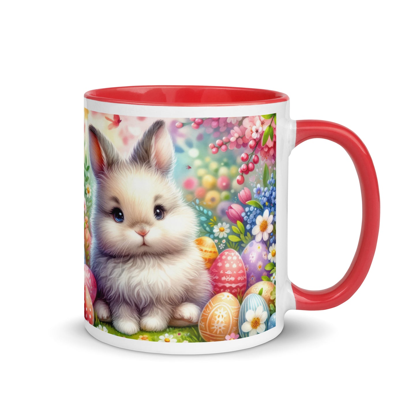 Schöne Oster Tasse mit niedlichen Hase