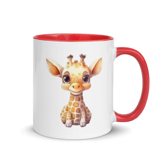 Tasse mit einer  Baby Giraffe